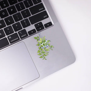 Golden Pothos Clear Sticker