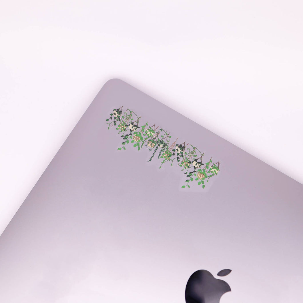 Hanging Plant Clear Sticker